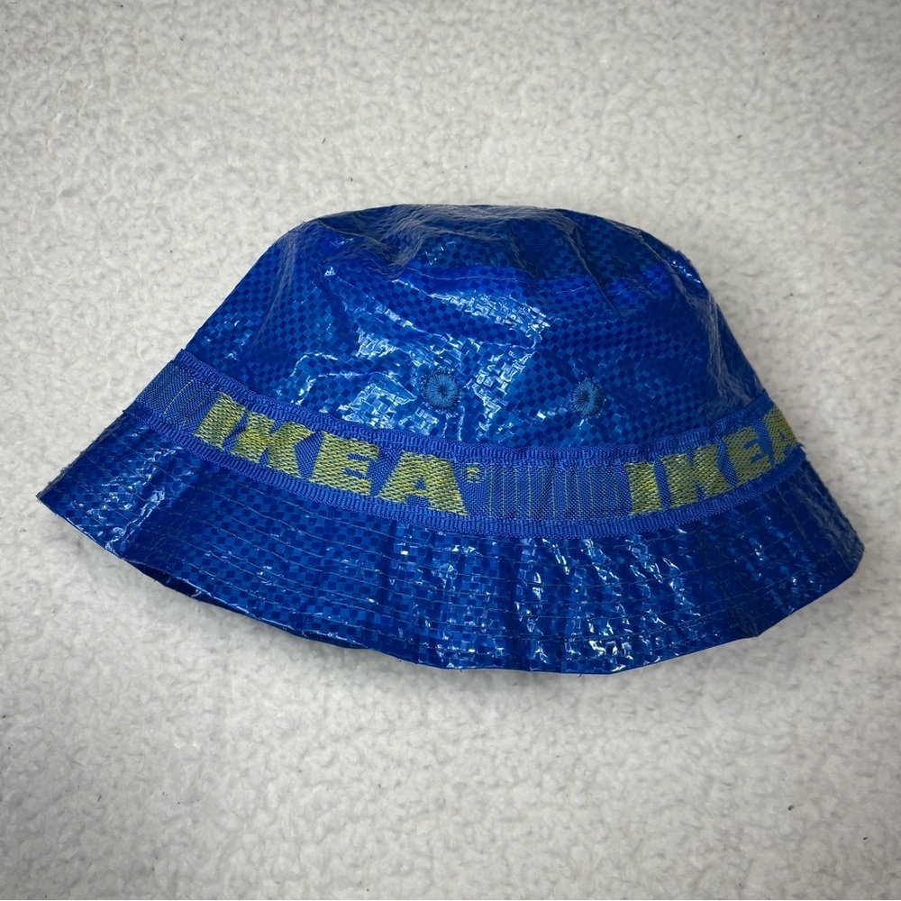 IKEA Adult Blue Iconic Knorva Bucket Hat